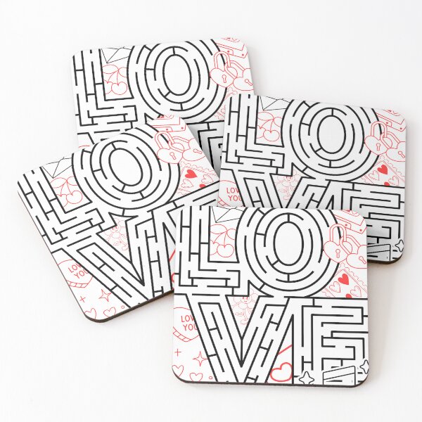 Item preview, Love Is A-MAZE-ING designed and sold by Moore & Moore Creations.