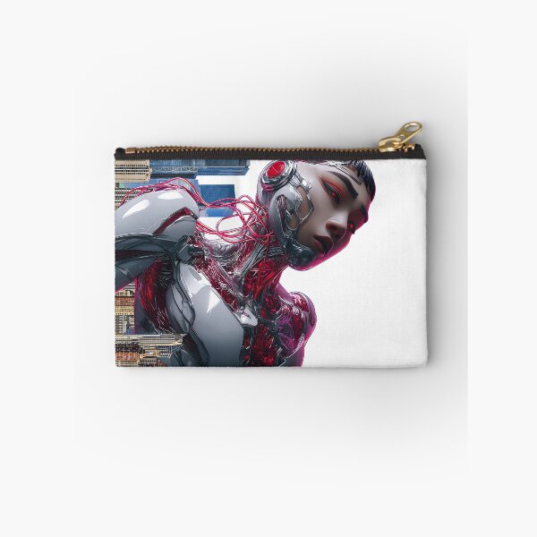 Item preview, Futuristic Cyborg in Urban Landscape designed and sold by pkvorakorn.