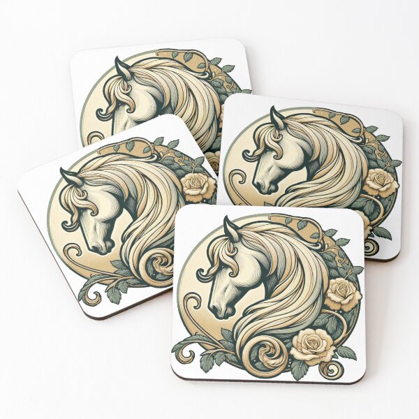 Item preview, Botanical Beasts - Horse designed and sold by WhatevrWrksMrch.