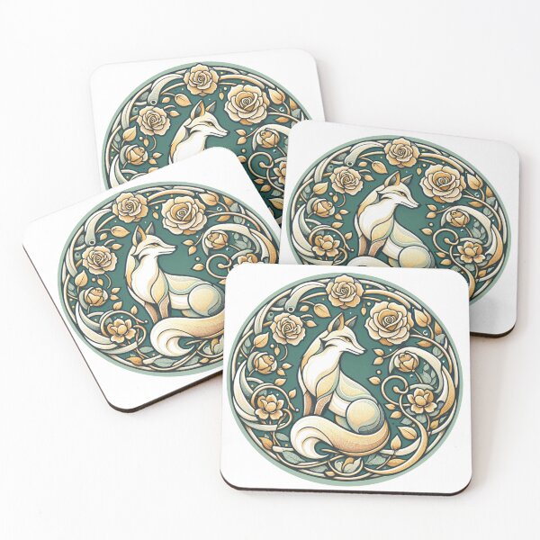 Item preview, Botanical Beasts - Fox designed and sold by WhatevrWrksMrch.