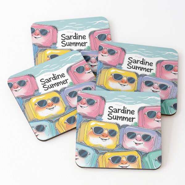 Item preview, The canned fish pattern is pleasing to the eye and looks great to wear. designed and sold by SmileShopAJ.