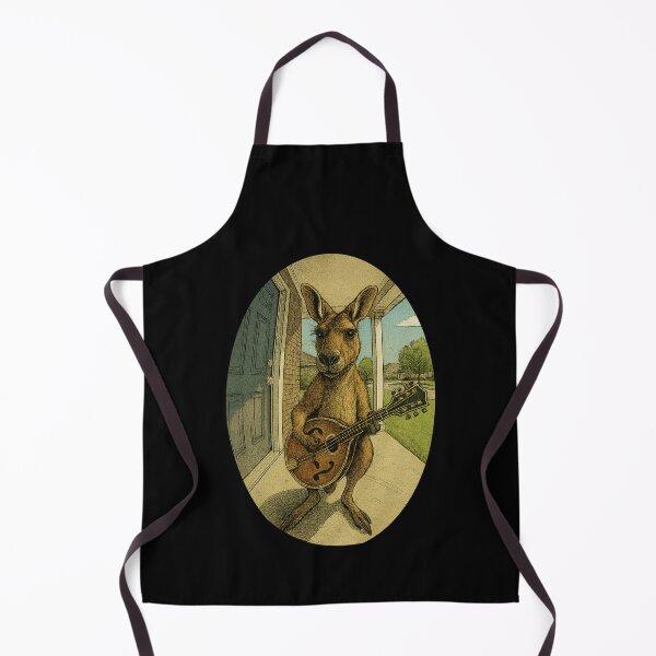 Item preview, Unique view of Mandolin Kangaroo Musician vibe designed and sold by Sarcastic designs.