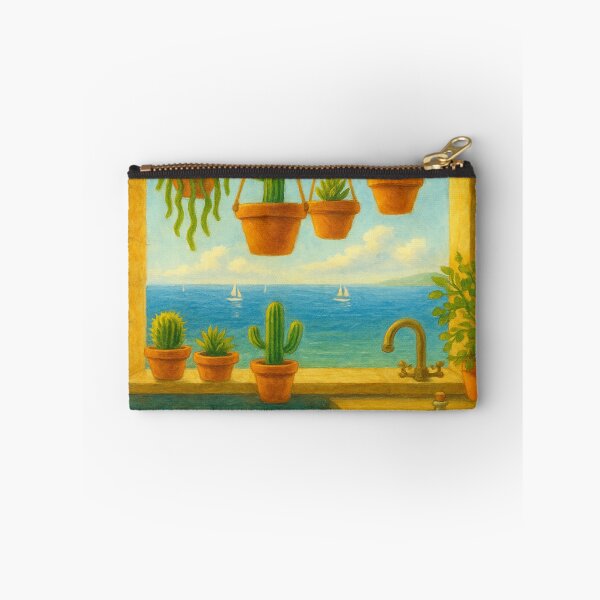 Item preview, Watercolour Hanging Cactus Kitchen • Cottagecore Botanical Decor designed and sold by fairmaiden7.