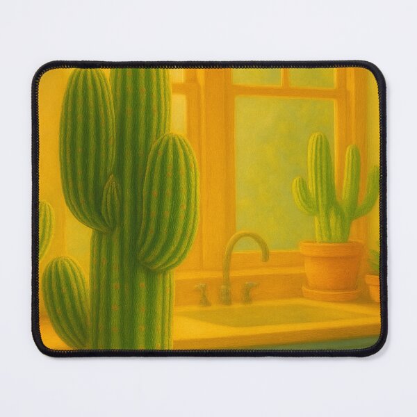 Item preview, Watercolour Hanging Cactus Kitchen • Cottagecore Botanical Decor designed and sold by fairmaiden7.