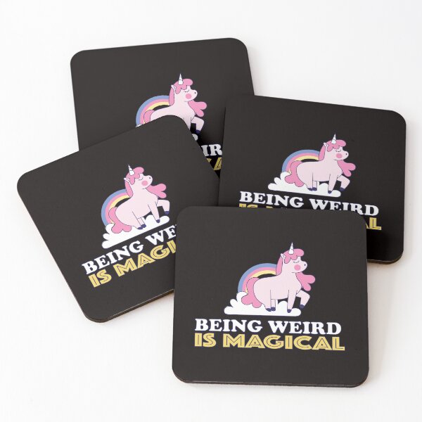 Item preview, Being Weird Is Magical designed and sold by TheJoyTribe.