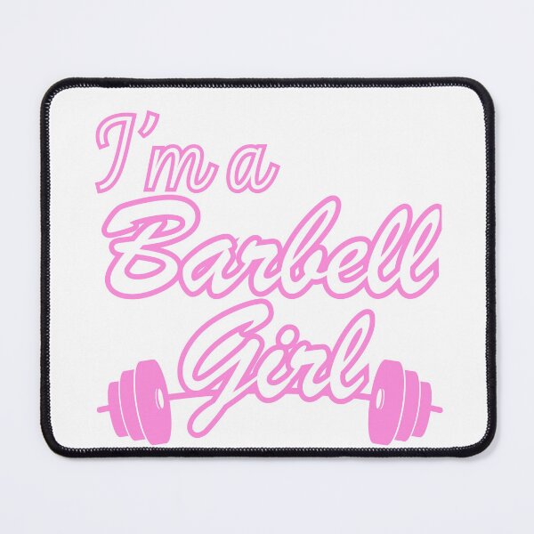 Item preview, I'm A Barbell Girl designed and sold by FeminineFlex.