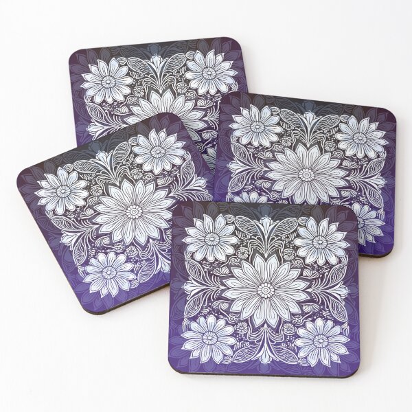 Item preview, Batik Flower Pattern designed and sold by AuroraXGreen.