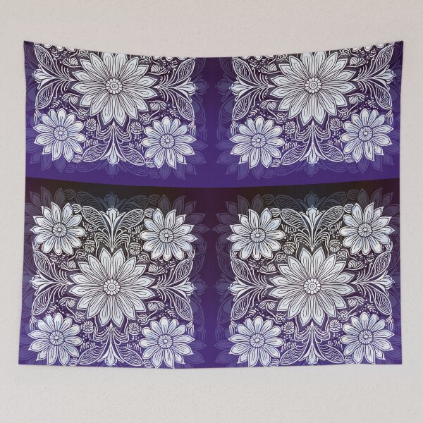 Item preview, Batik Flower Pattern designed and sold by AuroraXGreen.