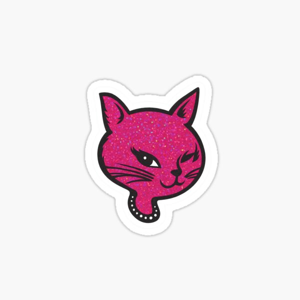 Item preview, 90s Cat Sticker designed and sold by starxbaby.