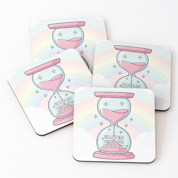 Item preview, Kawaii Hourglass - Time Flies When You're Having Fun designed and sold by EsenciaZen.