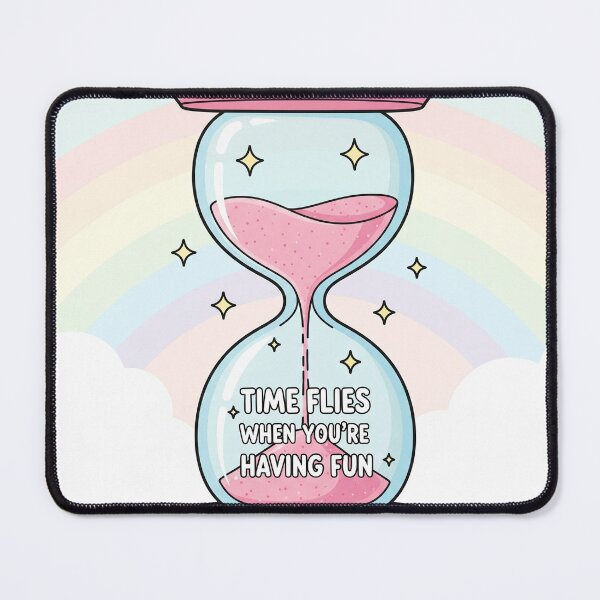 Item preview, Kawaii Hourglass - Time Flies When You're Having Fun designed and sold by EsenciaZen.