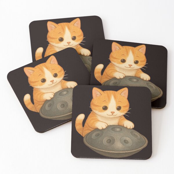 Item preview, Ginger Cat Handpan Flow designed and sold by TheJoyTribe.