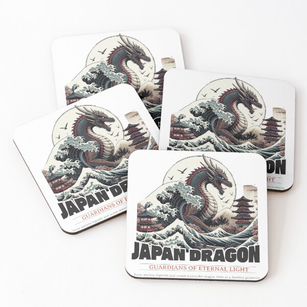 Item preview, Japan Dragon — Guardians of Eternal Light designed and sold by Lucky Streetwear.