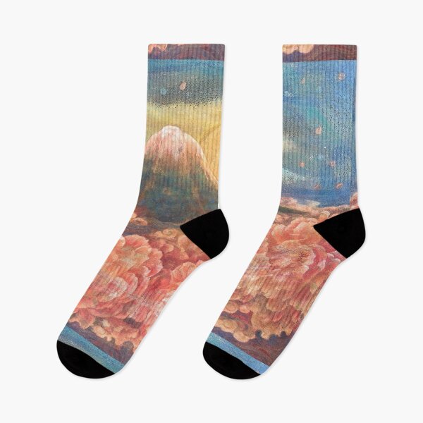 Item preview, Getsu-un-ka-sansui: Mount Fuji Dreamscape of Moon and Flowers designed and sold by nakaitomoko.