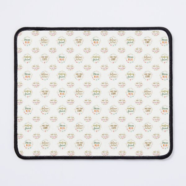 Item preview, Motivational Quotes Seamless Pattern – Colorful Positive Typography Design designed and sold by Whimsy Works Lab.