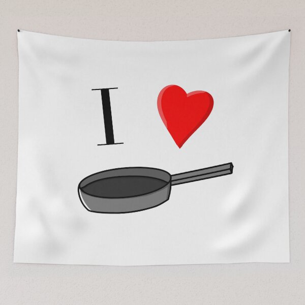 Item preview, I Love Pans Quote designed and sold by doodlebuggzart.