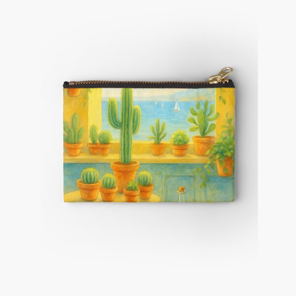 Item preview, Watercolour Cactus Kitchen Oasis | Cottagecore Botanical Home Decor designed and sold by fairmaiden7.