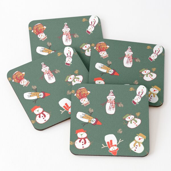 Item preview, A gathering of Snowmen designed and sold by WildDesignNZ.