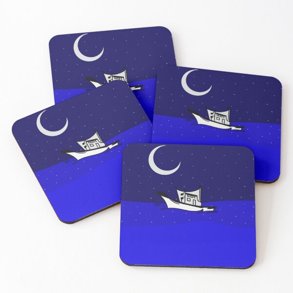 Item preview, Sailing in the moonlight designed and sold by Seline17.