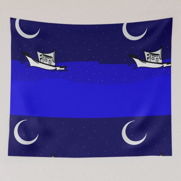 Item preview, Sailing in the moonlight designed and sold by Seline17.