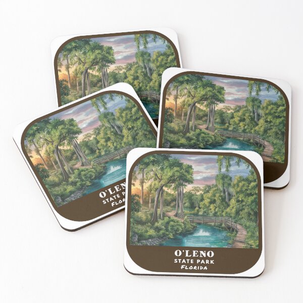 Item preview, Vintage O'Leno State Park (Florida State Park) designed and sold by RabbitK.