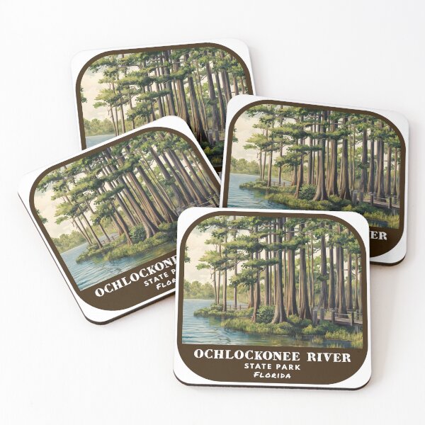 Item preview, Vintage Ochlockonee River State Park (Florida State Park) designed and sold by RabbitK.