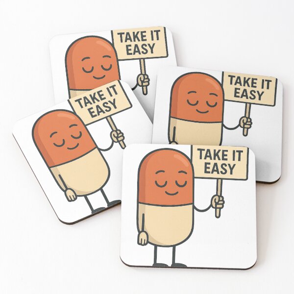 Item preview, Take It Easy – Chill Pill Character designed and sold by Khayallab .