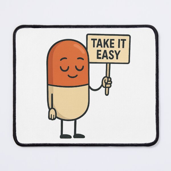 Item preview, Take It Easy – Chill Pill Character designed and sold by Khayallab .