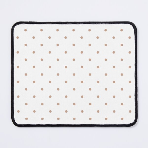 Item preview, Classic Beige And White Polka Dot Pattern – Retro Minimalist Style designed and sold by DaisyHouse.