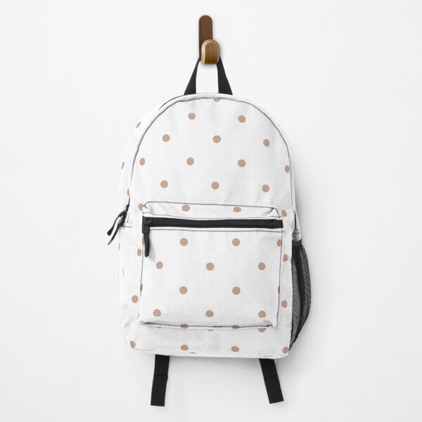 Item preview, Classic Beige And White Polka Dot Pattern – Retro Minimalist Style designed and sold by DaisyHouse.