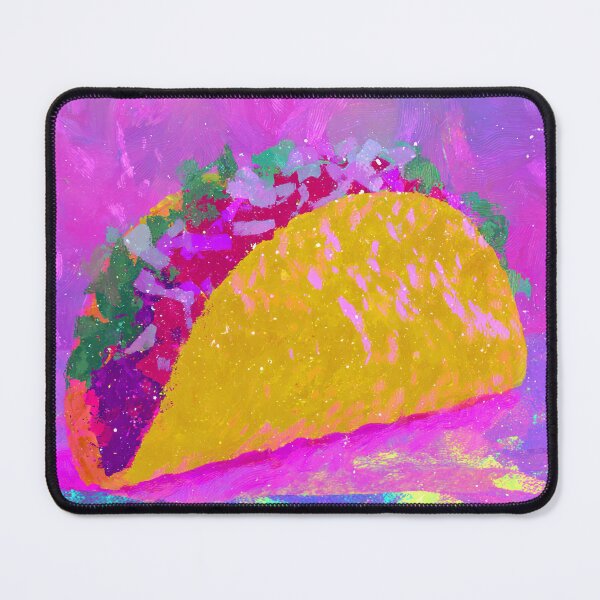 Item preview, Dreamy Taco on Neon Horizon designed and sold by bubblegoth.