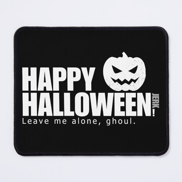 Item preview, Happy Halloween Jerk Black and White Jack O Lantern designed and sold by Sunshine-Dreams.