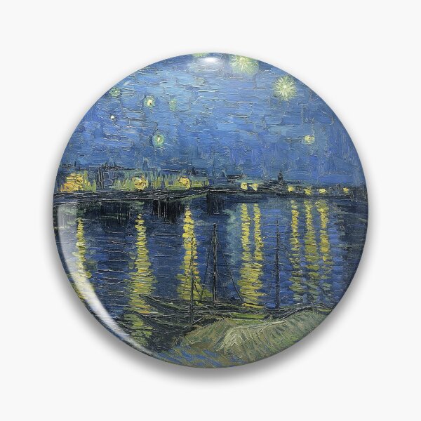 Item preview, Vincent van Gogh Starry Night Over Rhône 1888 designed and sold by Under-TheTable.