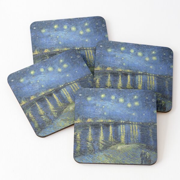 Item preview, Vincent van Gogh Starry Night Over Rhône 1888 designed and sold by Under-TheTable.