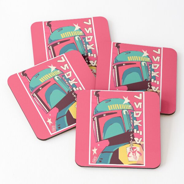 Item preview, The Mandalorian Cute – Aesthetic Blue Pink Yellow Fan Art designed and sold by FanDrop Co..