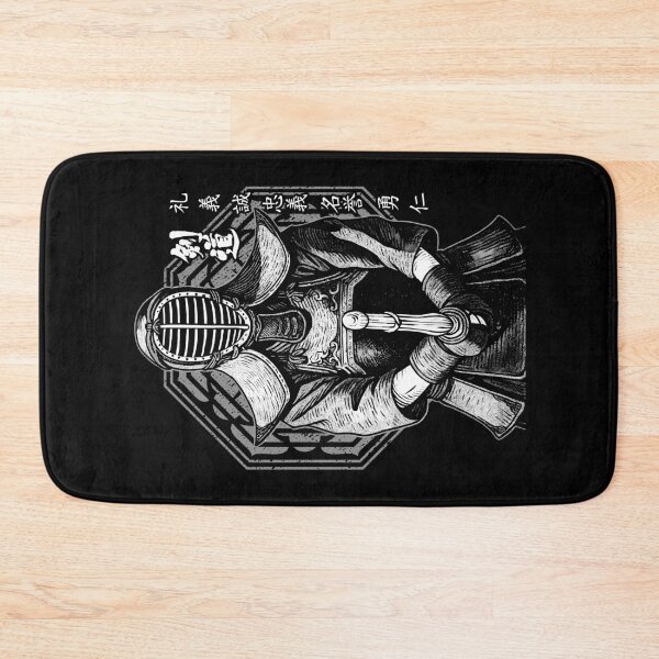 Item preview, Kendo Kenjutsu Japanese Kanji Vintage Shinai Bushido Virtues designed and sold by GrandeDuc.