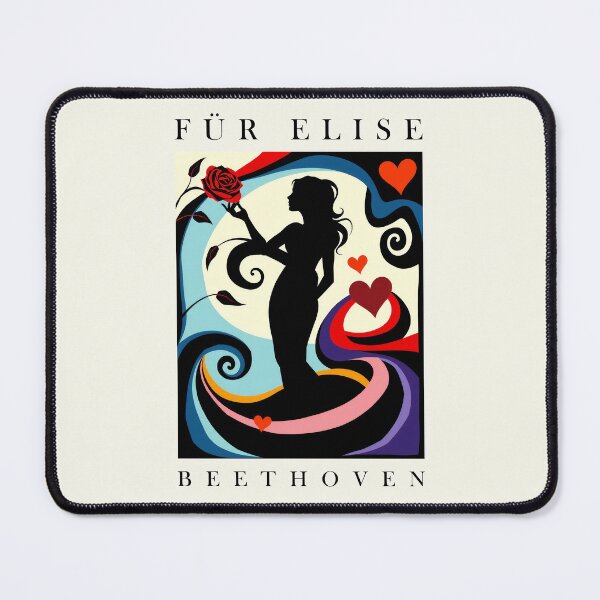 Item preview, Beethoven Fur Elise Matisse Inspired Classical Music Art designed and sold by kakarikihill.