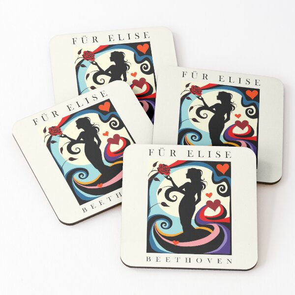 Item preview, Beethoven Fur Elise Matisse Inspired Classical Music Art designed and sold by kakarikihill.