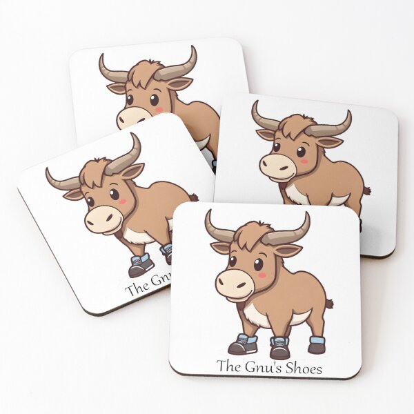 Item preview, The Gnu's Shoes designed and sold by marshmelephant.