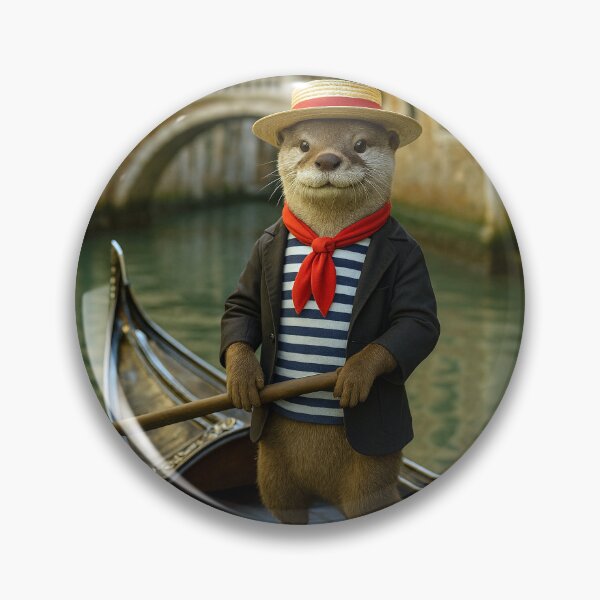 Item preview, Otter Gondolier in Venice designed and sold by Tridentulus.