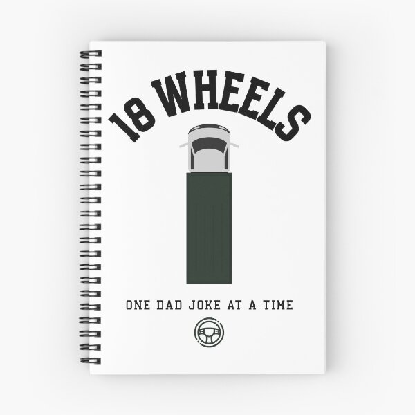 Item preview, 18 Wheels : One Dad Joke At A Time  designed and sold by MocomTShirts.