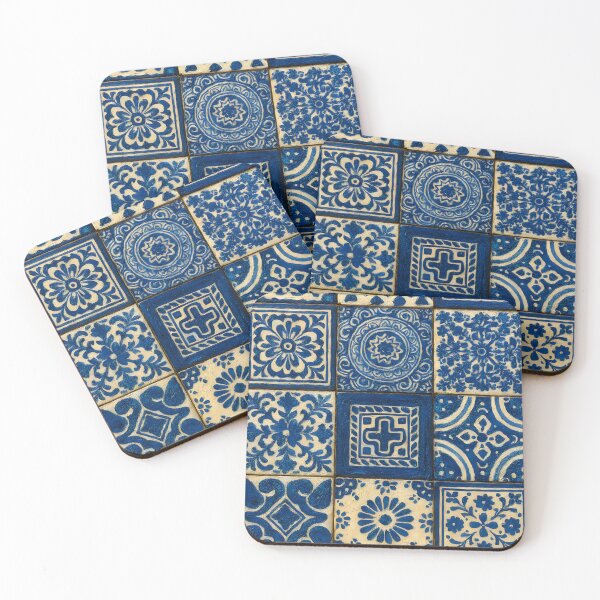 Item preview, Blue and White Tile designed and sold by Dragon Space.