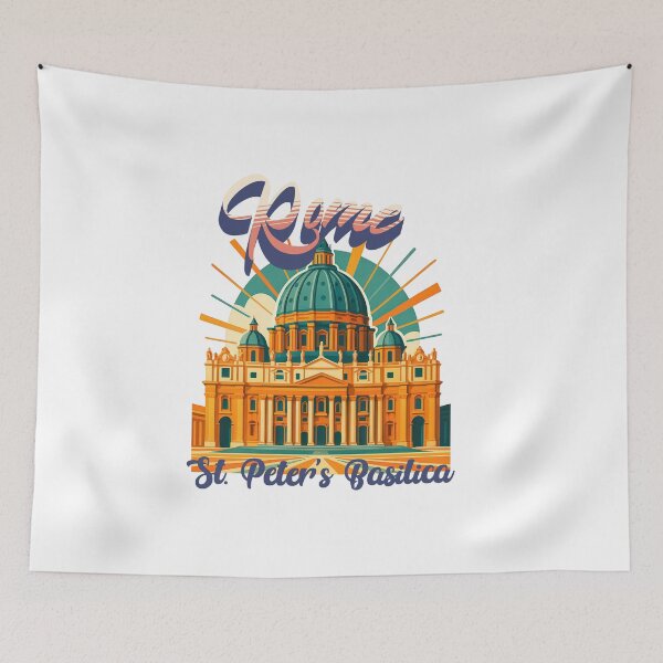 Item preview, Urban Retro Dreams – St. Peter’s Basilica Rome designed and sold by Earth Celebration Designs.