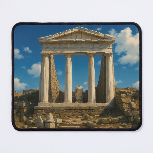 Item preview, Greek Temple at Delos designed and sold by KAI-Studio.