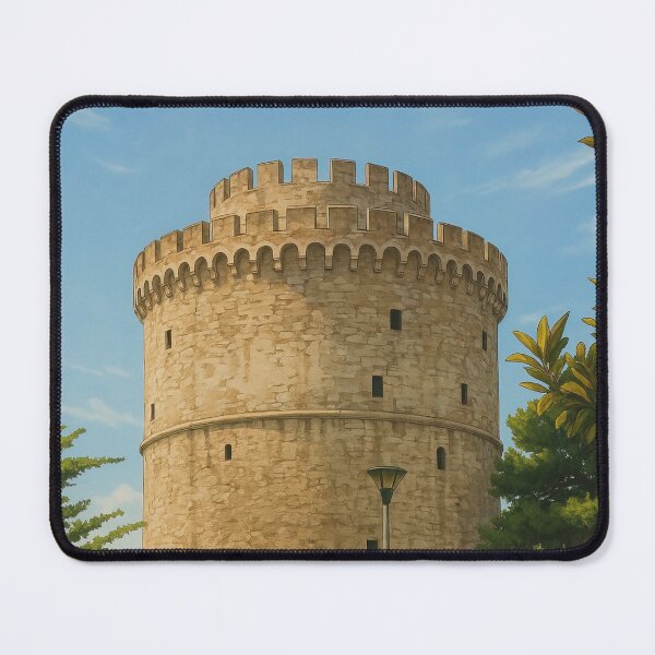 Item preview, White Tower of Thessaloniki designed and sold by KAI-Studio.