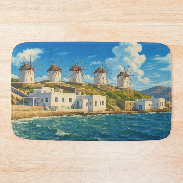 Item preview, The Mykonos Windmills designed and sold by KAI-Studio.