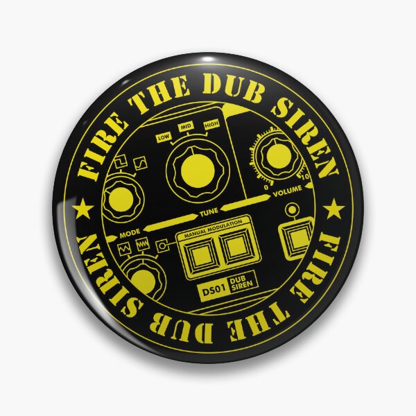 Item preview, Sound System Dub Siren for DJ Producer Yellow designed and sold by AtomicMalibu.