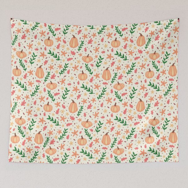 Item preview, Autumn Pumpkin & Botanical Bliss designed and sold by JVCreative.