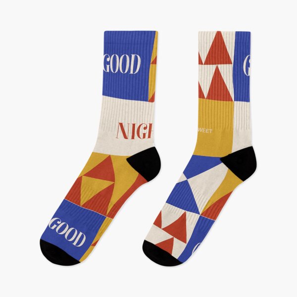 Item preview, Good Sweet Night Dreams – Geometric Pop Art Grid designed and sold by Soujji-Designs.