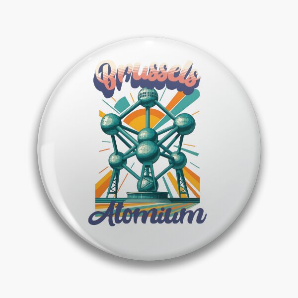 Item preview, Urban Retro Dreams – ATOMIUM - Brussels designed and sold by Earth Celebration Designs.